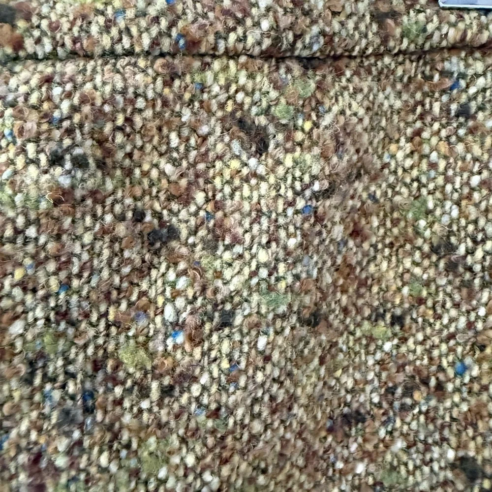J Crew VINTAGE Skirt Size 6 Brown, Green, Gold + Blue Fully Lined Academia Y2K
